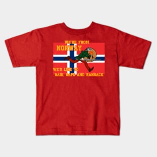 In Norway Kids T-Shirt